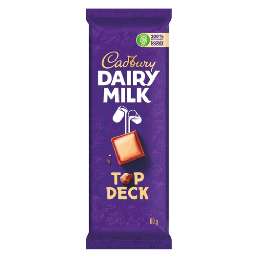 Cadburg choclate 80g - top deck