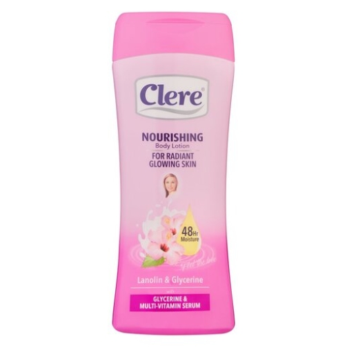 Clere body lotion 400mls - lanolin and glycerin