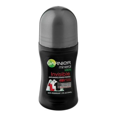 Garnier Roll On Deodrant Invisible Blk and Wht Cool Men (1 x 50ml)
