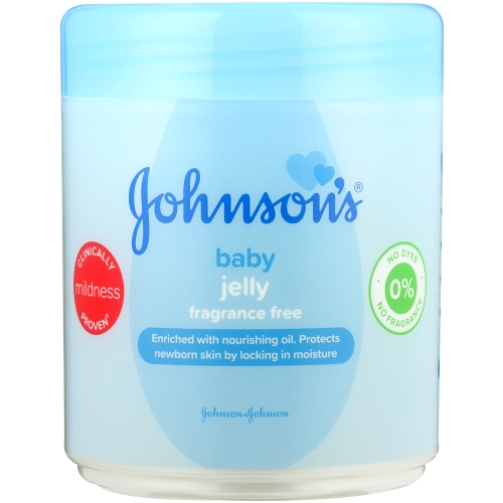 JOHNSONS Baby fragranced free petroleum jelly 500ml
