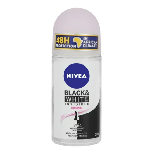 Nivea Roll-On Black and White Clear Female (1 x 50ml)