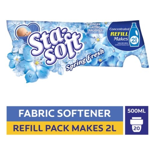 Sta-Soft Fabric Softener Refill 500ml